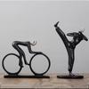 Home Decor Artwork Figure Sculpture Resin Crafts Character Ornaments Sports Figure Sculpture