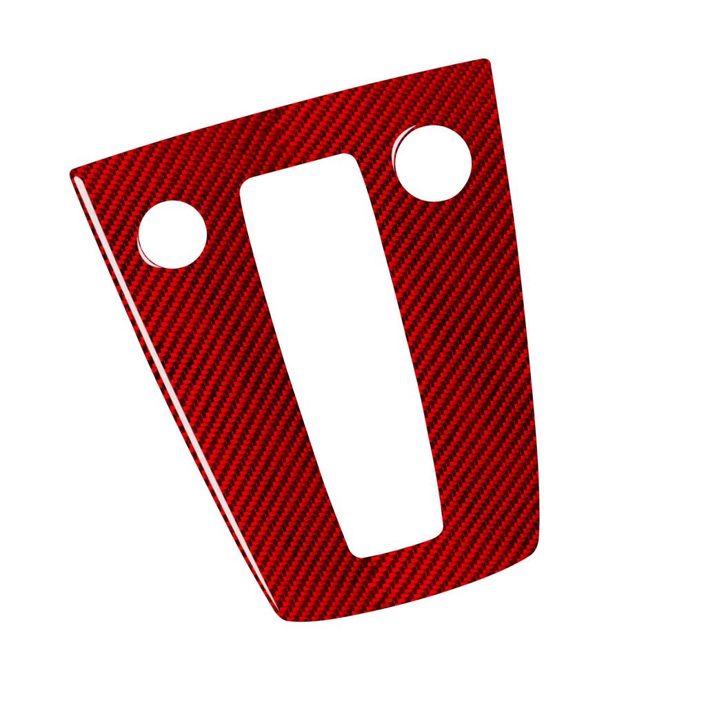 Kohlefaser-Getriebepanel Klebefolie Abdeckung Armaturenbrett Aufkleber Verbessert die Kabinenästhetik für den Schalthebelbereich