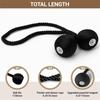 Magnetic Curtain Tiebacks 1pcs, Curtain Tiebacks Buckles Holdbacks Holders Hooks Clip for Home Outdoor Bedroom Office Decorative
