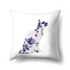 Polyester Throw Pillow Cover Home Decoration Throw Pillow Car Throw Pillow Lovely Animal Cat Print Cushion Cover