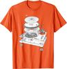 Turntable Exploded Blueprint DJ Graphic Tee Cotton Casual Short Sleeve TShirt