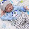 Simulation Eye Closed Sleep Baby Baby Toy Rebirth Doll Holiday Gift Cute Children's Doll Companion