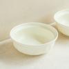 Cream Ceramic Salad Bowl Household Tableware Round Bowl Delicate Open Bowl Fruit Bowl Noodle Bowl Small Bowl
