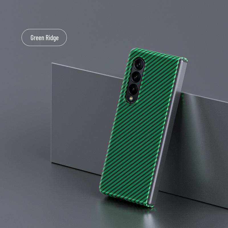 

Samsung Z Flip7 FE Full Coverage Carbon Fiber Foldable Screen Protective Case for N3 Samsung Z Fold 4
