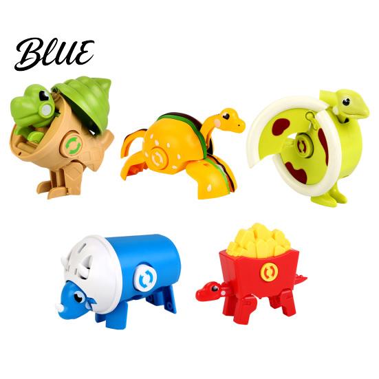 Dino Decompression Toy Food Transforming Dinosaur Fidget Toy Stress Relief Fast Shape Transformable