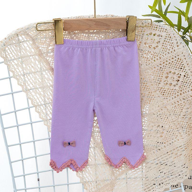 Pants Summer Thin Women's Clothing Pants Children's Versatile Baby Leggings
