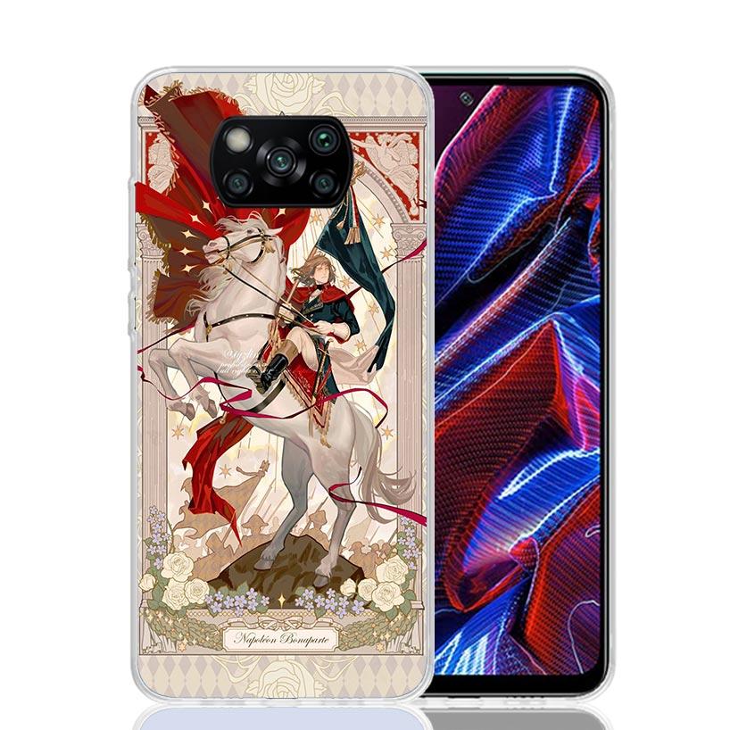 Napoleon Bonaparte Phone Case For Xiaomi Poco F7 Ultra X7 X6 Pro X5 Redmi 15 15C 13 13C 12 12C 10 10A 10C 9 9A 9C 9T Shell Poco