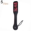 Lollipops Sex Double-deck Slave Paddle Butt Whip Faux Leather Spanking Flogger Bondage