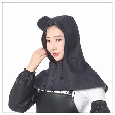 Flame Retardant Denim Welding Hood