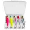 5pcs Topwater Popper Lure Set Small Game Fishing - 9cm 10.5cm ABS Floating Surface Walker