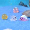 Cartoon Meeresbewohner Serie Mikrolandschaft Aquarium Landschaft Kleines Ornament Mini Seelöwe Einsiedlerkrebs Oktopus DIY Zubehör