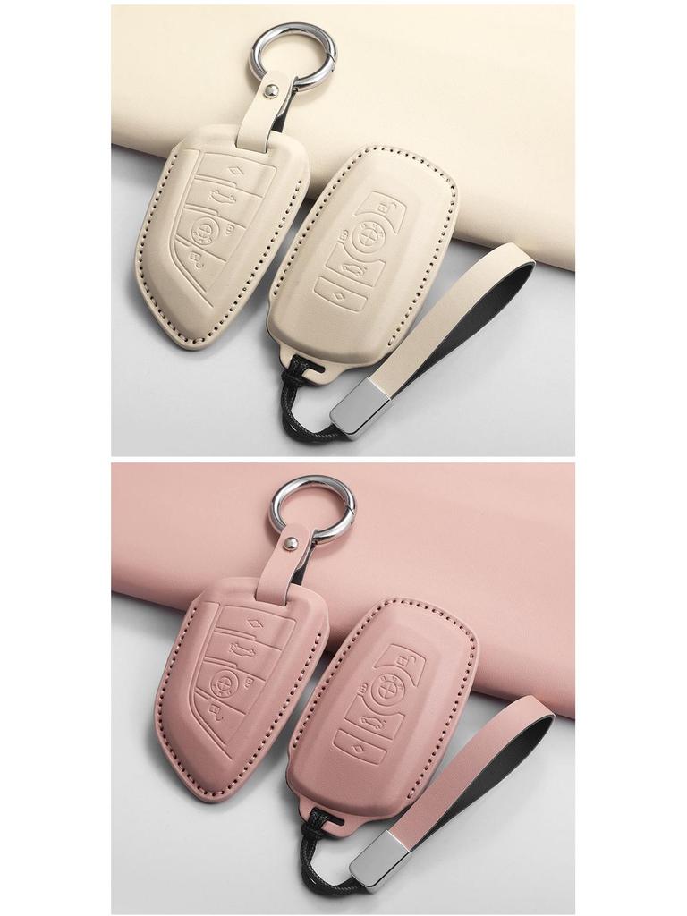 BMW Key Cover for Series 1, 3, 5, 7, X1-X5, iX3, I3, 320, and 530 Models.
