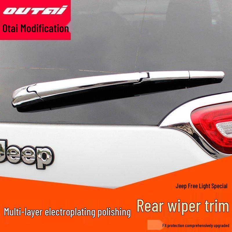

Otai Rear Wiper Trim for 2013-2019 Jeep Cherokee - Bright Cover Modification ABS