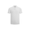 Armani Exchange SS23 Letter Logo Gestreifte Borte Kurzarm Poloshirt Herren Poloshirts Weiß 8NZFPQ-ZJH4Z-1100
