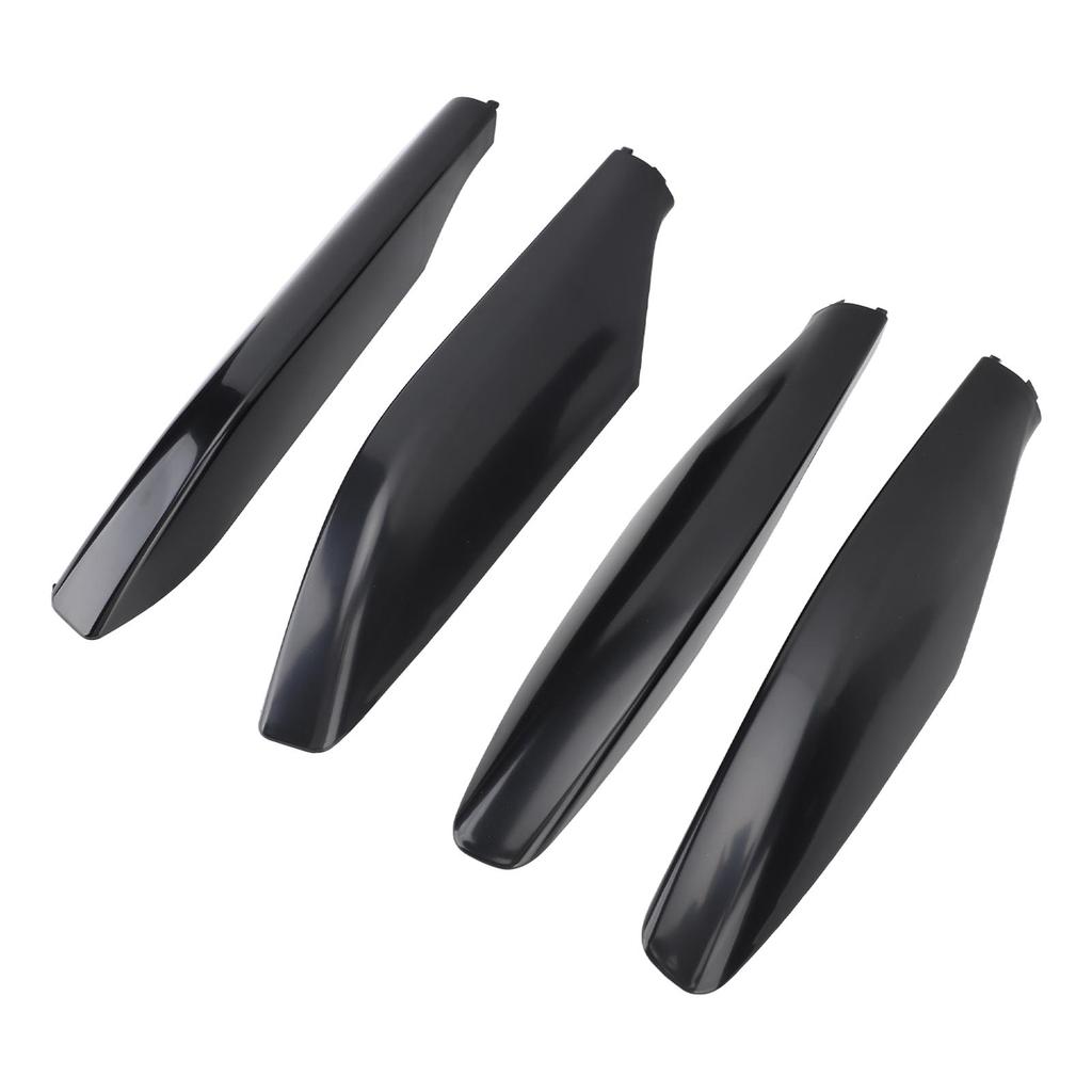 4pcs Roof Rail Rack Cover Plastic Roof Rack Rail End   Replacement for       FJ120 2002 To 2009
