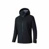 Champion Outdoor Series Solid Color Zipper Hooded Casual Versatile Windbreaker Men Outerwear Basic-Black 172520602-5