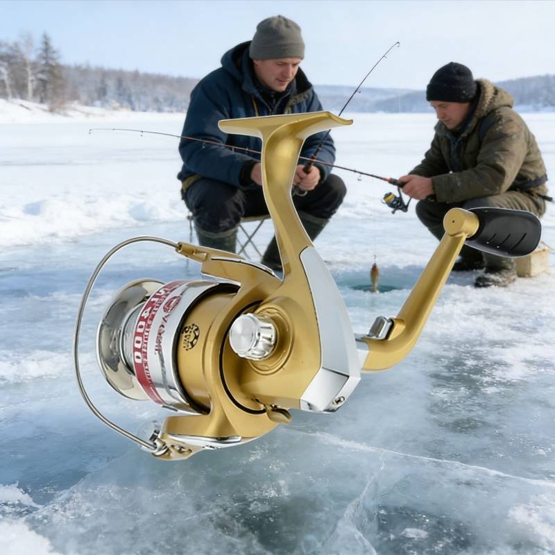 Yumoshi Fishing Reel With Metal Spool And Full Metal Gear For Saltwater And Freshwater Anglers