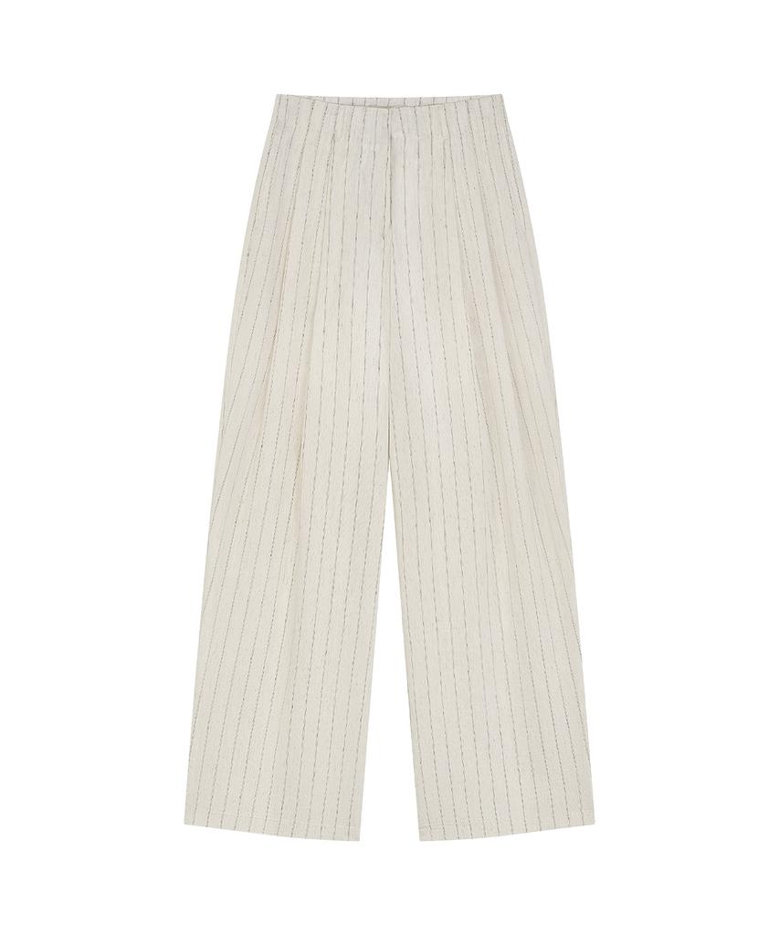 Siyajyu Sipt7209 Breeze St Slacks_Ivory