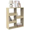 VidaXL Cloison de séparation chêne sonoma 100x33x115cm bois ingénierie, séparateur de pièce, cloison de pièce, cloison de 3309548