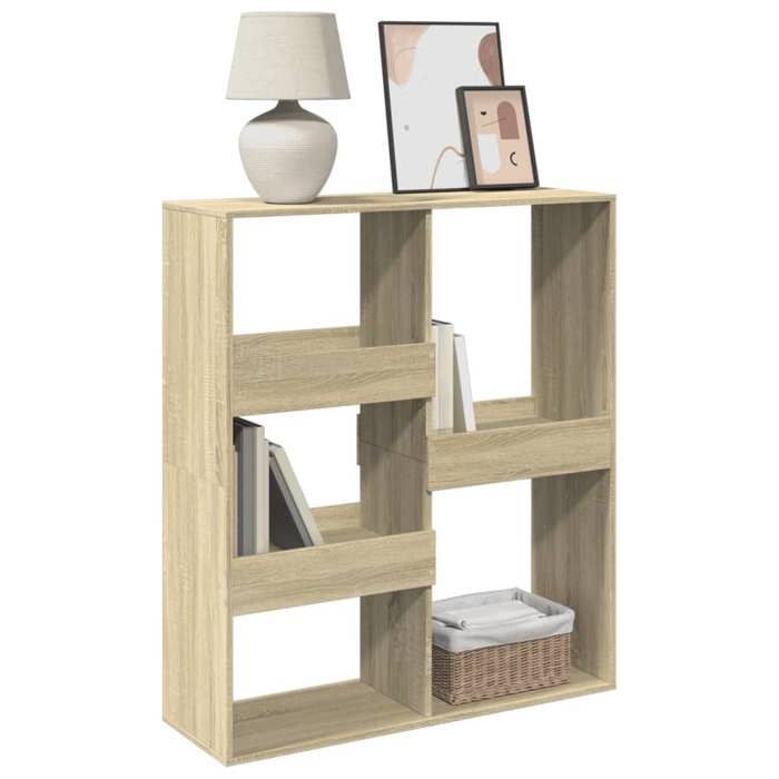 VidaXL Cloison de séparation chêne sonoma 100x33x115cm bois ingénierie, séparateur de pièce, cloison de pièce, cloison de 3309548