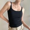 Basic Small Square Collar One Cup Heating Vest Shaved Slimming All Strap with Korean Base