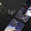 Cartoon Art Phone Case Cover for iPhone 17 16 15 14 13 12 11 Pro Max 17 Air Plus Shockproof Soft TPU Shell Fundas Capa Coque Bag