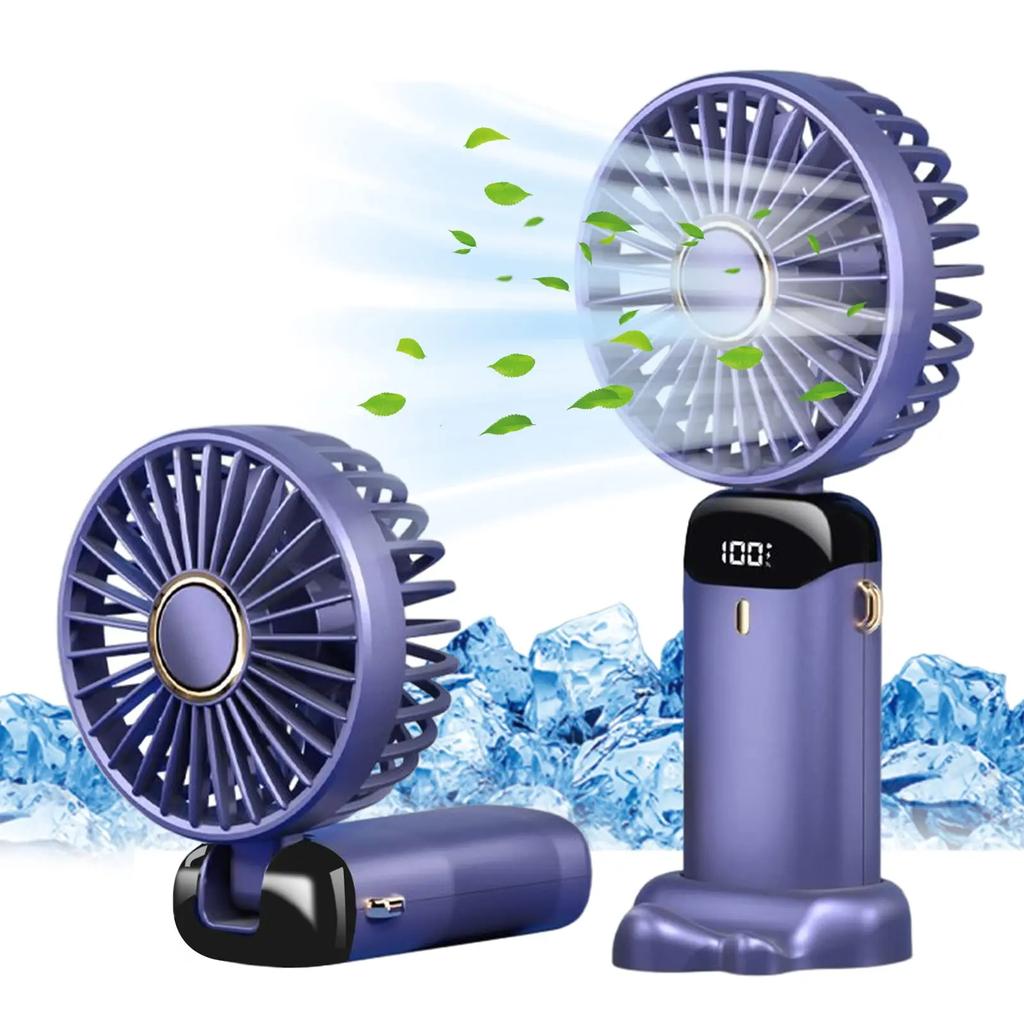 Electric Fan Portable Air Conditioner Mini Cooler Rechargeable Neck Fans for Home Free Shipping Hand Usb Conditioning Blades