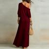 Gestreiftes Damen-Hemdkleid, kurzärmelig, mit Knopfleiste, lässig, locker geschnitten