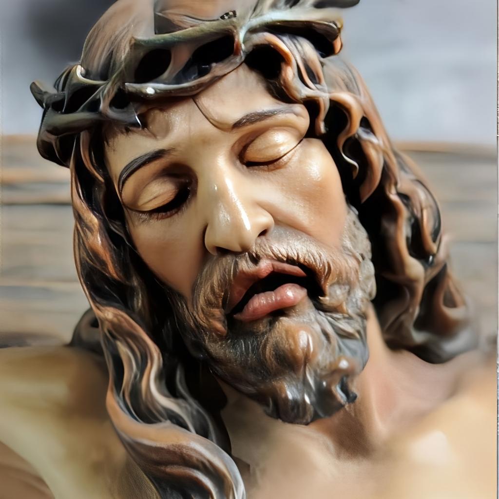 Traditional Cross Wall Hanging - Resin Statue of The Cross - Suitable for Christmas, Easter, and New Year Seasonal Religious Home Decorations