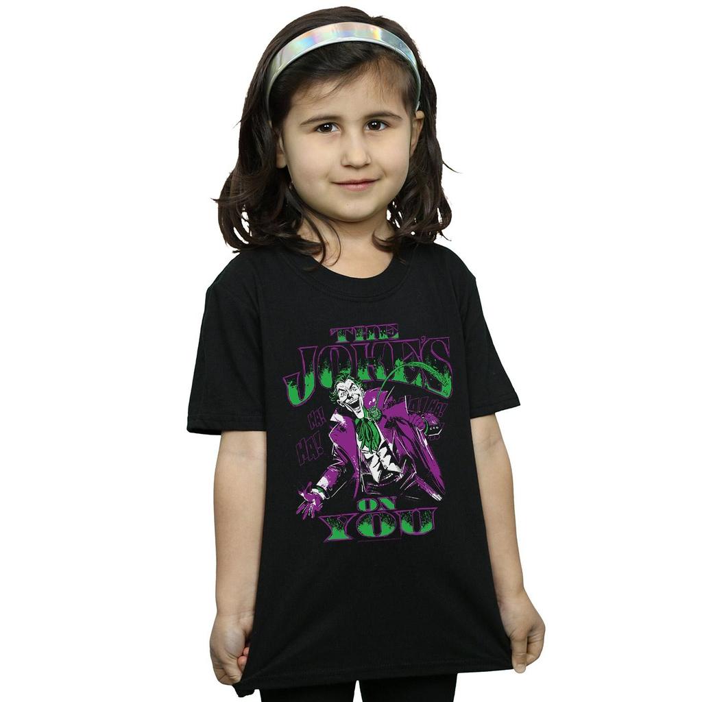 DC Comics Girls Joker The JokeÂ´s On You Cotton T-Shirt