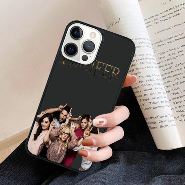 Lucifer Morningstar TV series Phone Case Back Cover for iPhone 17 Air 16 15 14 13 11 12 Pro Max Plus Fundas Coque