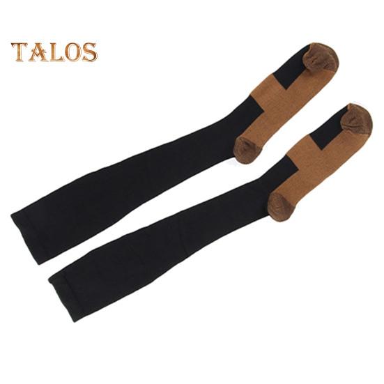 1 Paar Damen Wintersportsocken Kompressionssocken Yogasocken Knielange Langrohr Hochelastische Wickelsocken Antirutschsocken Komfort Wärme Strümpfe für