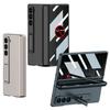 GKK For Samsung Galaxy Z Fold6 5G Case with Privacy Screen Film,Pencil Slot Magnetic Hinge Hard PC Phone Cover