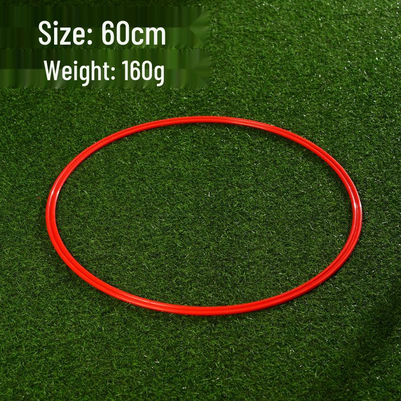 Thickened Round Bottom Football Hurdles with Holes - 30/52cm Multifunctional Training Cones