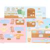 Sanrio Cinnamoroll Playable Sticker Set PVC Stickers and Paper Base Toy for Children Age 3 and Up