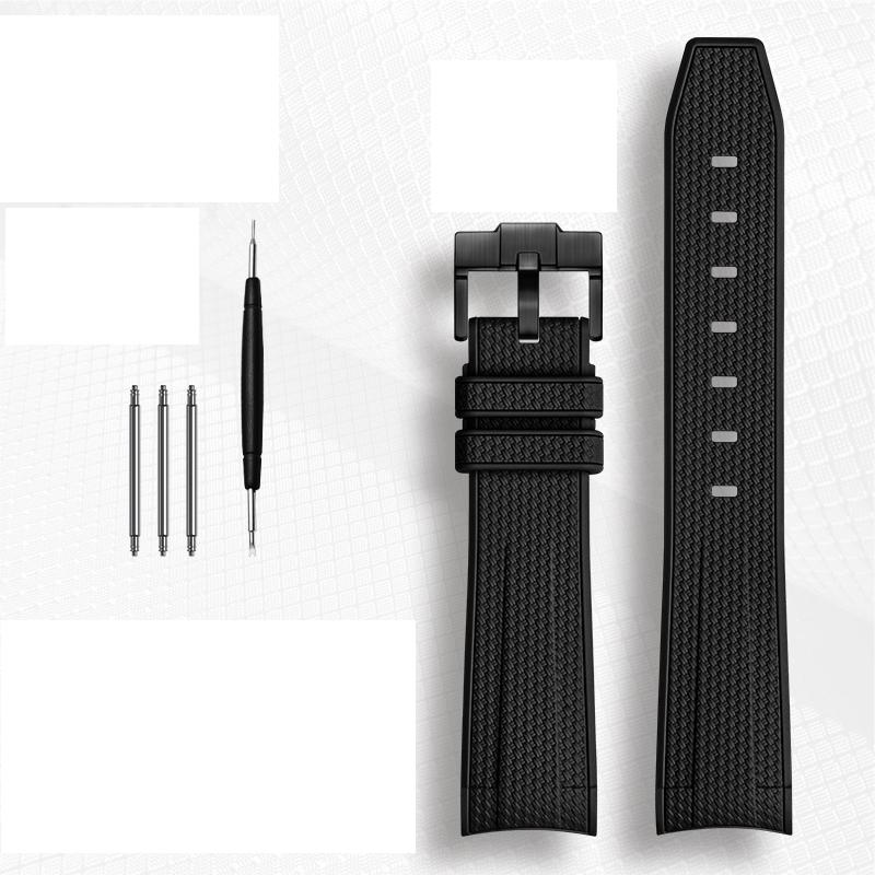 

Гумовий ремінець для годинника Rolex Omega X Swatch Joint MoonSwatch Constellation Водонепроникний спортивний 20-міліметровий ремінець із загнутим кінцем 20mm