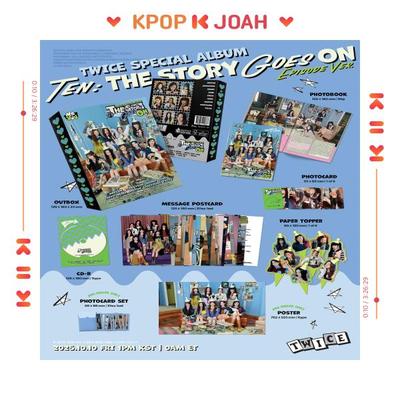 (EPISODE Ver.) TWICE [TEN]: Die Geschichte geht weiter] Sonderalbum