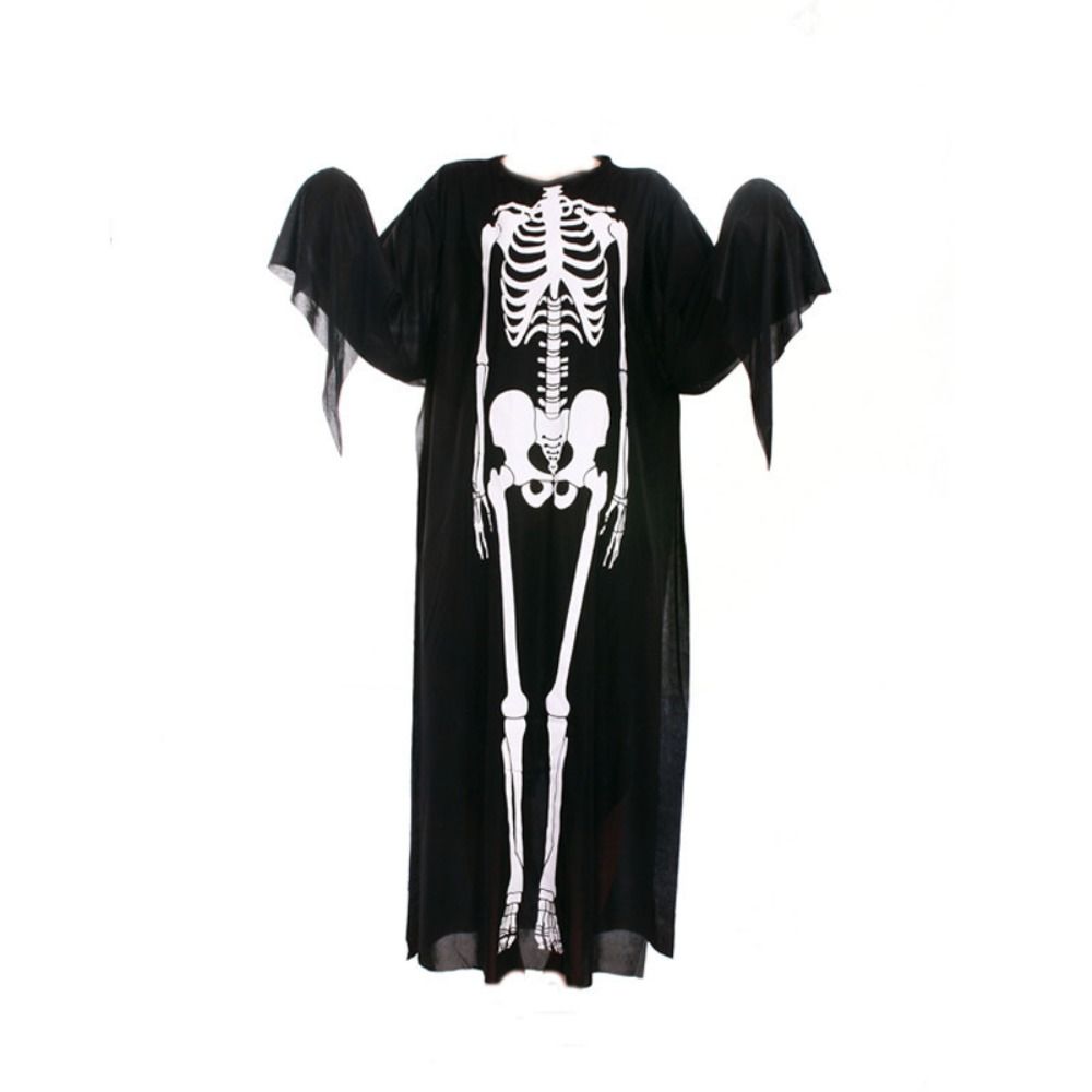 Funny Children's Skeleton Clothes Bones Halloween Dress Up Fashion Halloween Cosplay Costumes  Club