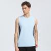 Custom Quick-Dry Reflective Fitness Vest with Breathable Ice Silk Short Sleeves