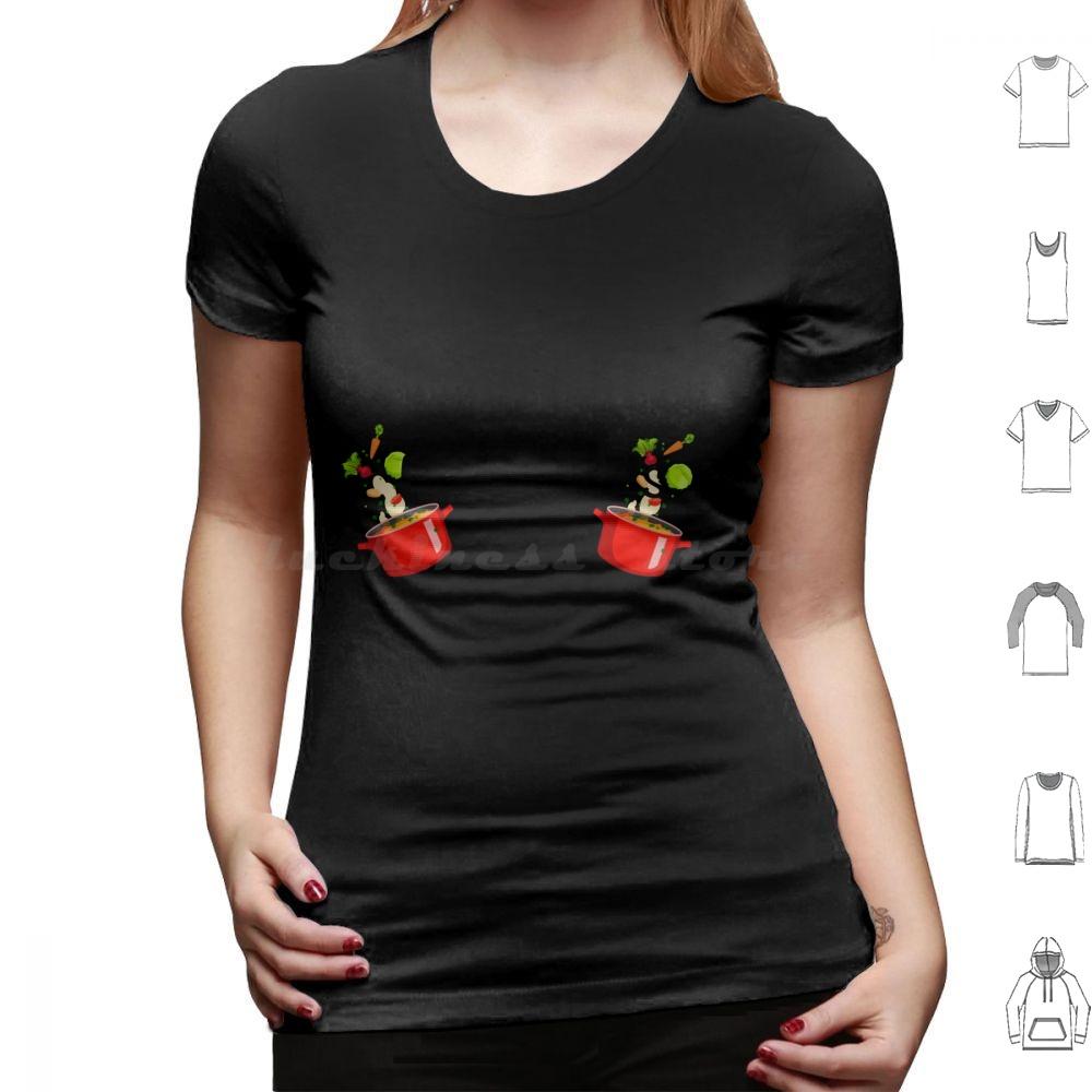 Happiness Is My Mother Cooking , Mom’s Food Cooking Quote T Shirt Cotton Men Women DIY Print Dimsum Food Delicious Street Food