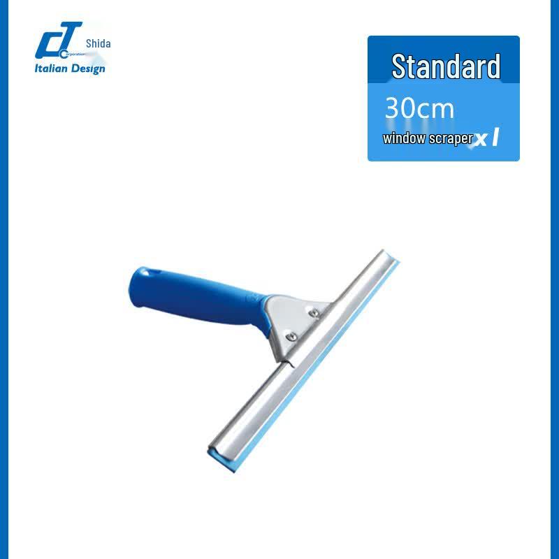 CT Shida Professional Stainless Steel Glass Squeegee синий)