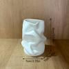 Irregular Art Vase Hydroponic Vase Desktop Ornament Plastic Flower Pot Home Garden Decoration