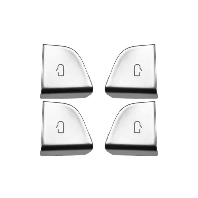 Car Door Switch Patch Trim Cover for Tesla Model 3 Highland Model Y Juniper 2025 Opening Button Protective Stickers Accessories