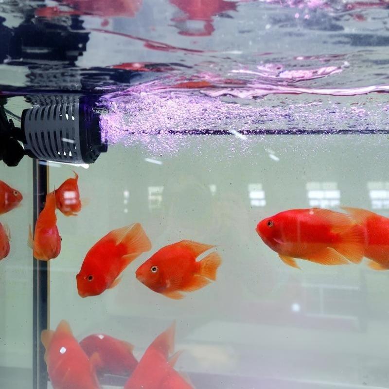 Aquarium Wave Maker Pump Energy Saving High Efficiency Quiet Propeller Strong Suction Cup for 25-90 Gallon Saltwater Fish Tank