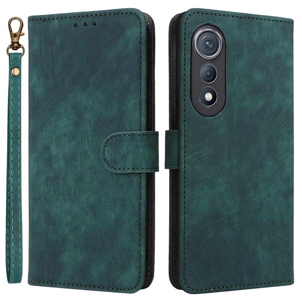 For TECNO Pova Curve 5G LJ8k Case Wallet RFID Blocking PU Leather Phone Cover Stand with Strap