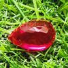 16.30 Ct Heated Ceylon Red Ruby Pear Cut Faceted Loose Gemstone