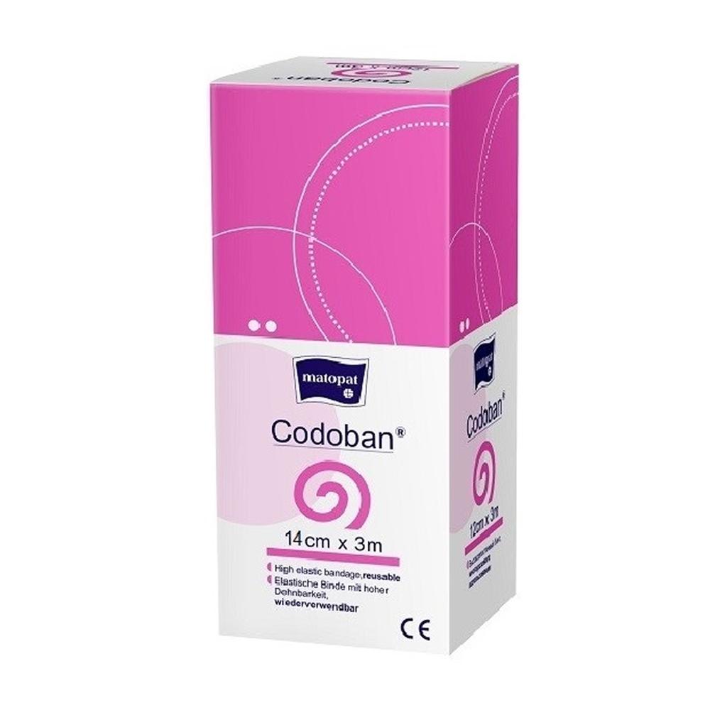 Compression Bandage 14cm x 3m Elastic Reusable Codoban 1 Pcs