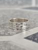 925 Sterling Silver Ring Handmade Hammered Textured Band for Men & Women, Handcrafted Elegance Unique Hammered Silver Band Mother's day Gift