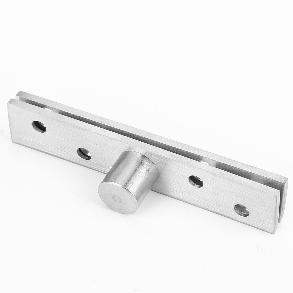 2pcs 360 Degree Rotary Pivot Hinge Stainless Steel Rotating Door Hinge 95mm LongCentral Pivot