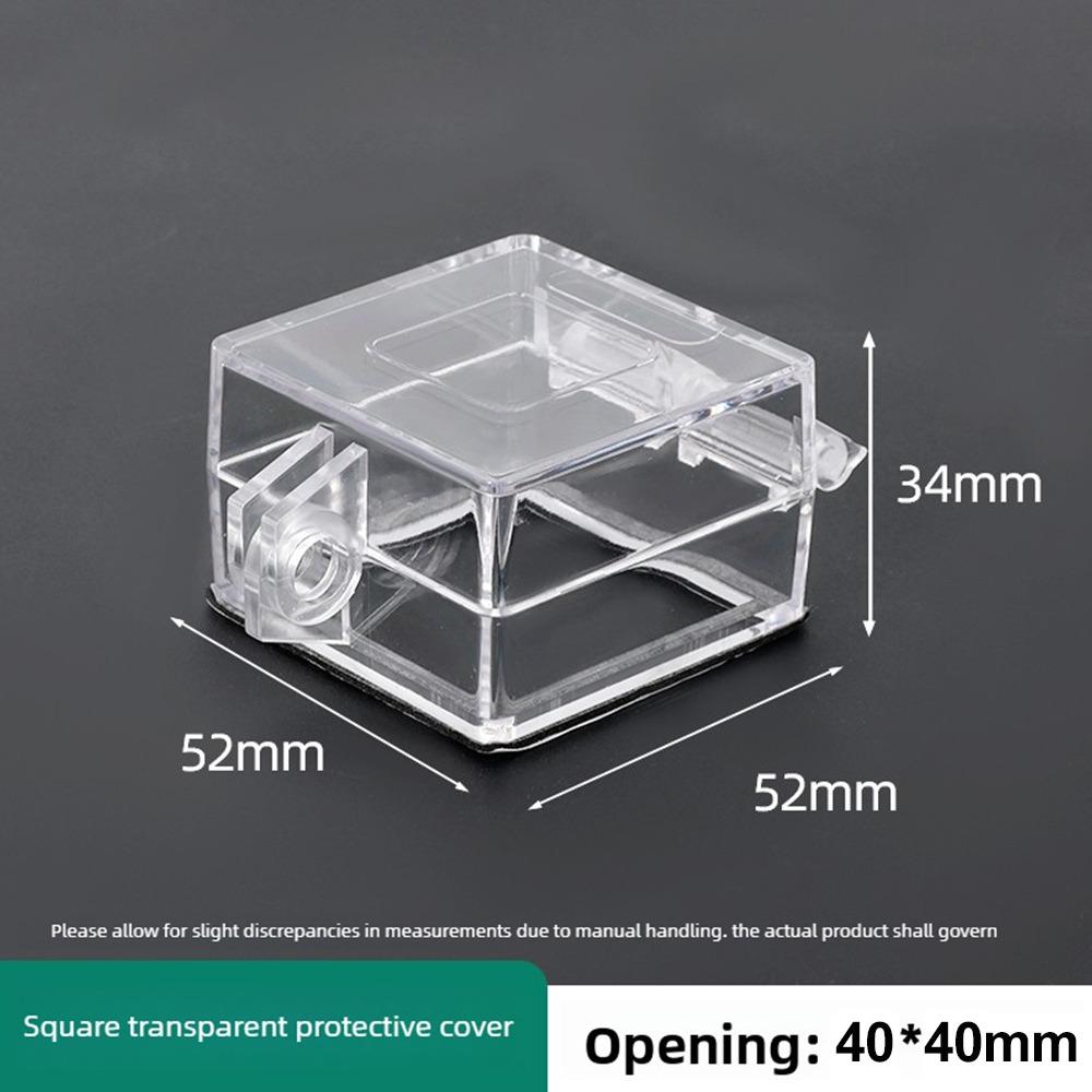 1Pcs Transparent Button Protection Cover Anti Misoperation Cover  for Workshop Automation Setup